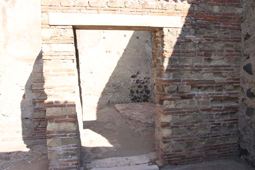 II.2 Herculaneum, September 2021. Looking west from entrance doorway. Photo courtesy of Klaus Heese.