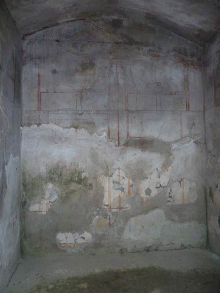 IV.4 Herculaneum. September 2015. Room 23, north wall of anteroom.