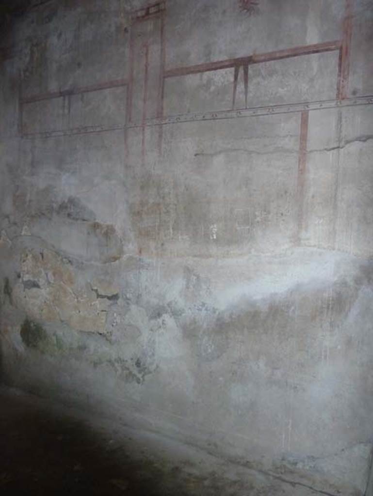 IV.4 Herculaneum. September 2015. Room 23, east wall of anteroom.