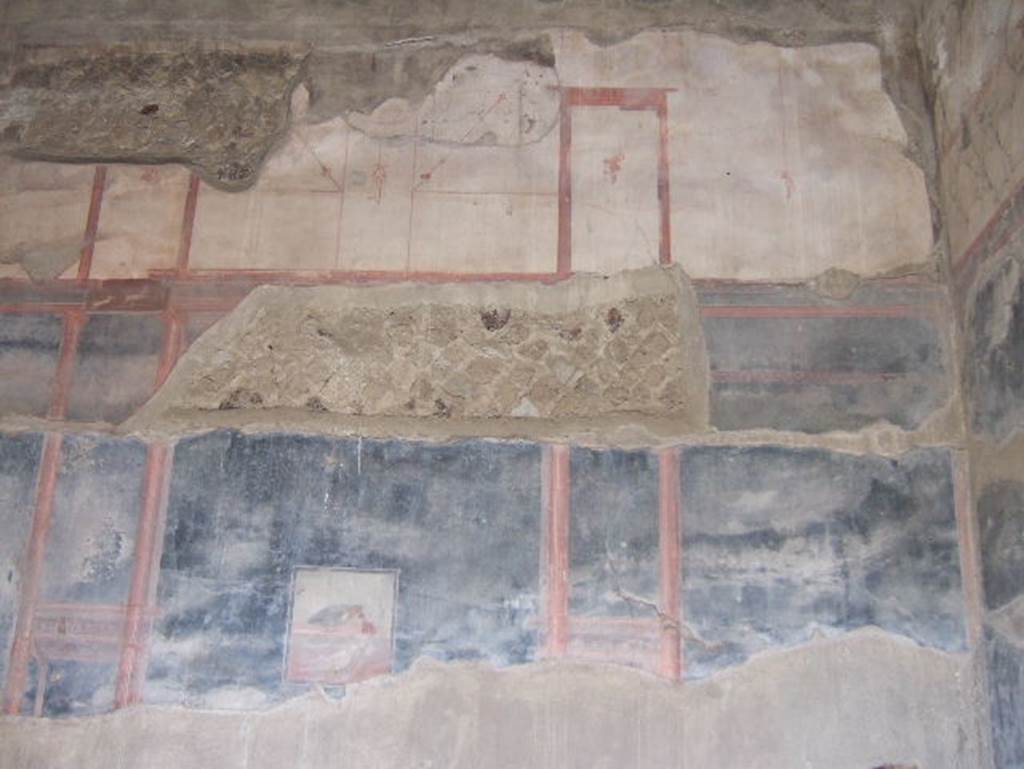 Ins. V 35, Herculaneum, May 2006. Ala 10, north end of west wall.