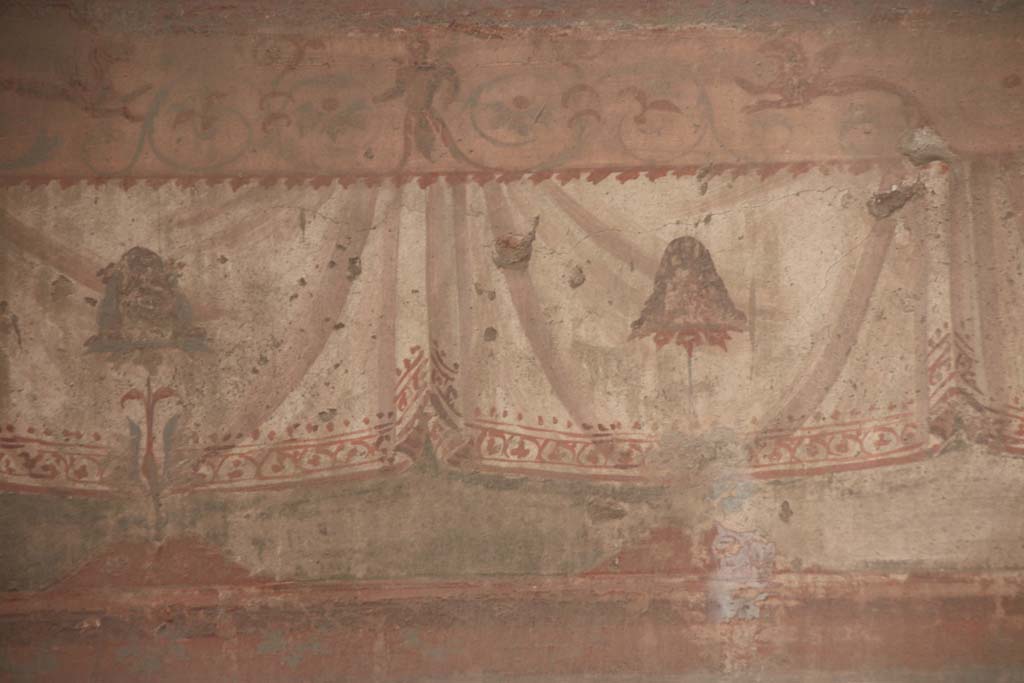 V.35 Herculaneum, September 2017. Diaeta 6, south wall, at east end. Photo courtesy of Klaus Heese.
