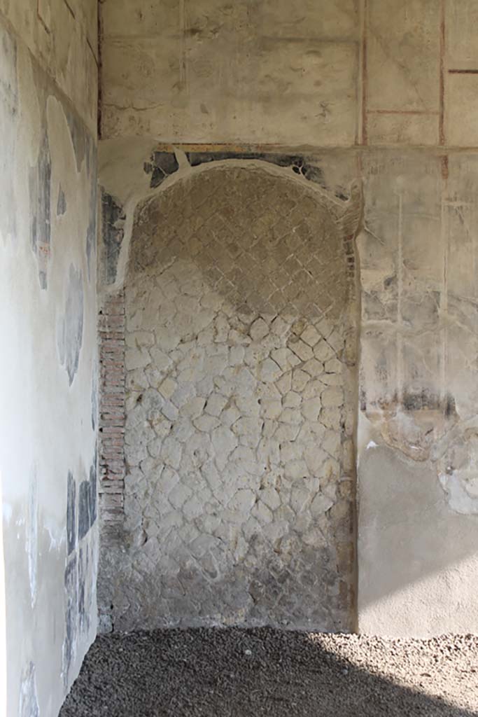 VI.1/7, Herculaneum. March 2014. East wall in north-east corner.
Foto Annette Haug, ERC Grant 681269 DÉCOR
