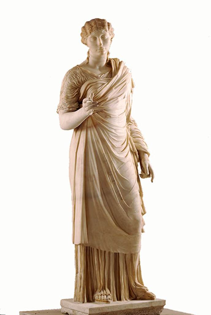 VII, Herculaneum. Sister of M. Nonius Balbus.
Now in Naples Archaeological Museum. Inventory number 6248.