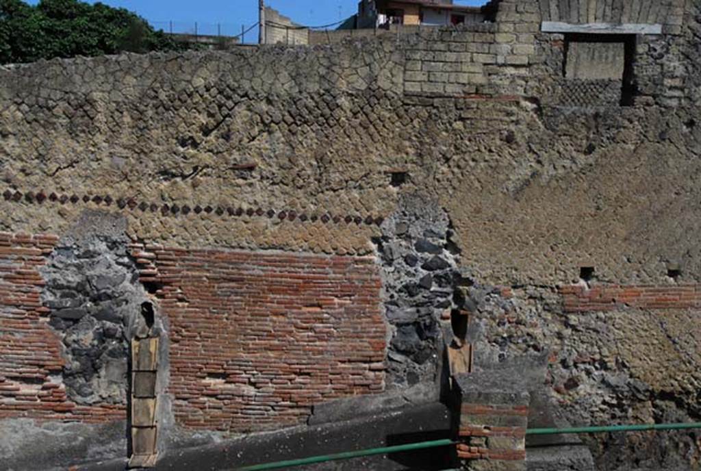 II.1 Herculaneum, June 2017. Looking north. Photo courtesy of Michael Binns.
The ramp that would have led to the beach can be seen, centre right.
