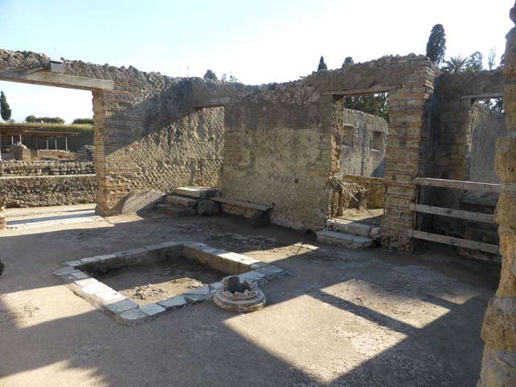 II.1 Herculaneum, August 2013. Leading to service rooms on lower floor.  Photo courtesy of Buzz Ferebee.
