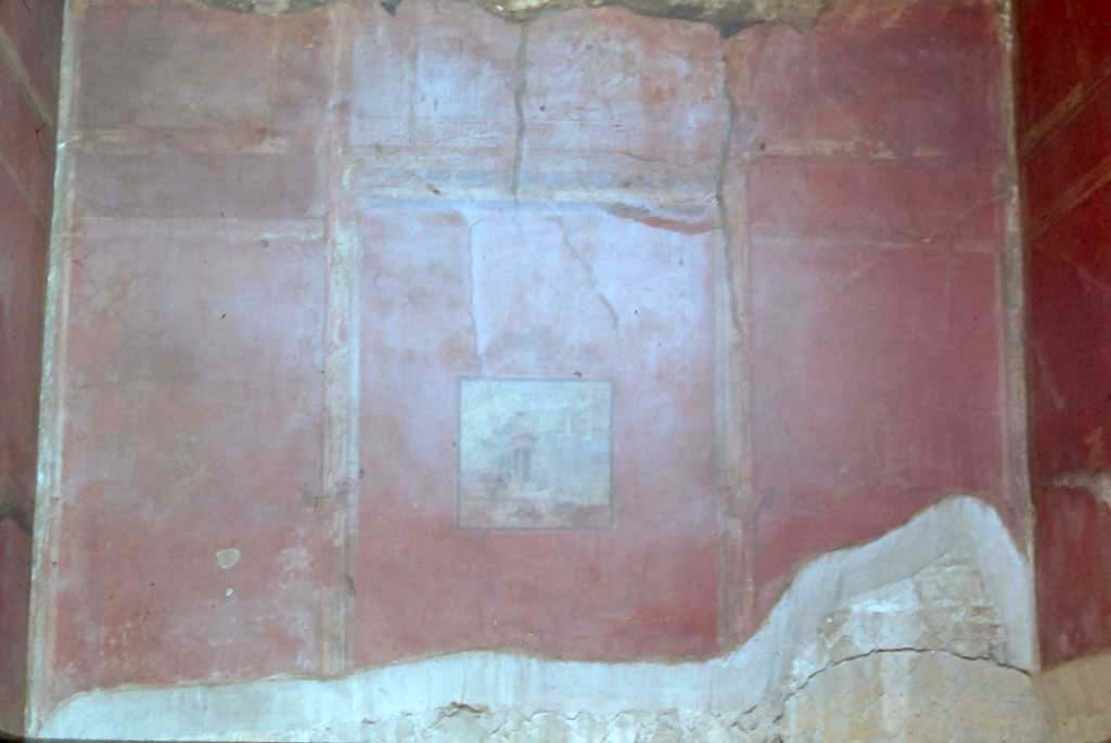 II.2 Herculaneum, September 2015. Landscape painting from north wall.