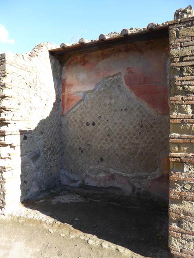 II.2 Herculaneum, September 2015. Third of five small ground-floor rooms located on the east side of the peristyle probably used as a repository. Photo courtesy of Michael Binns.
