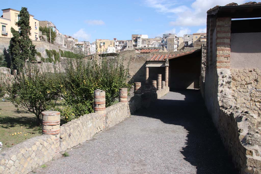 III.19/18/1 Herculaneum, August 2021. Area 31, looking south-east. Photo courtesy of Robert Hanson.