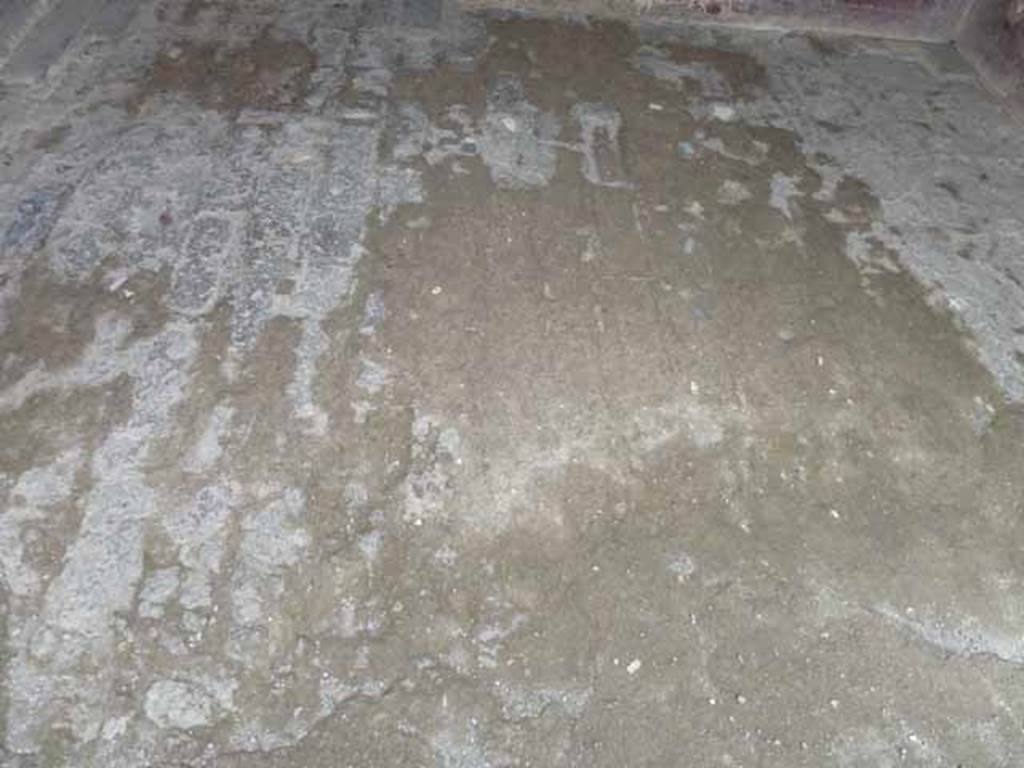 III.3 Herculaneum. May 2010. Tablinum flooring.