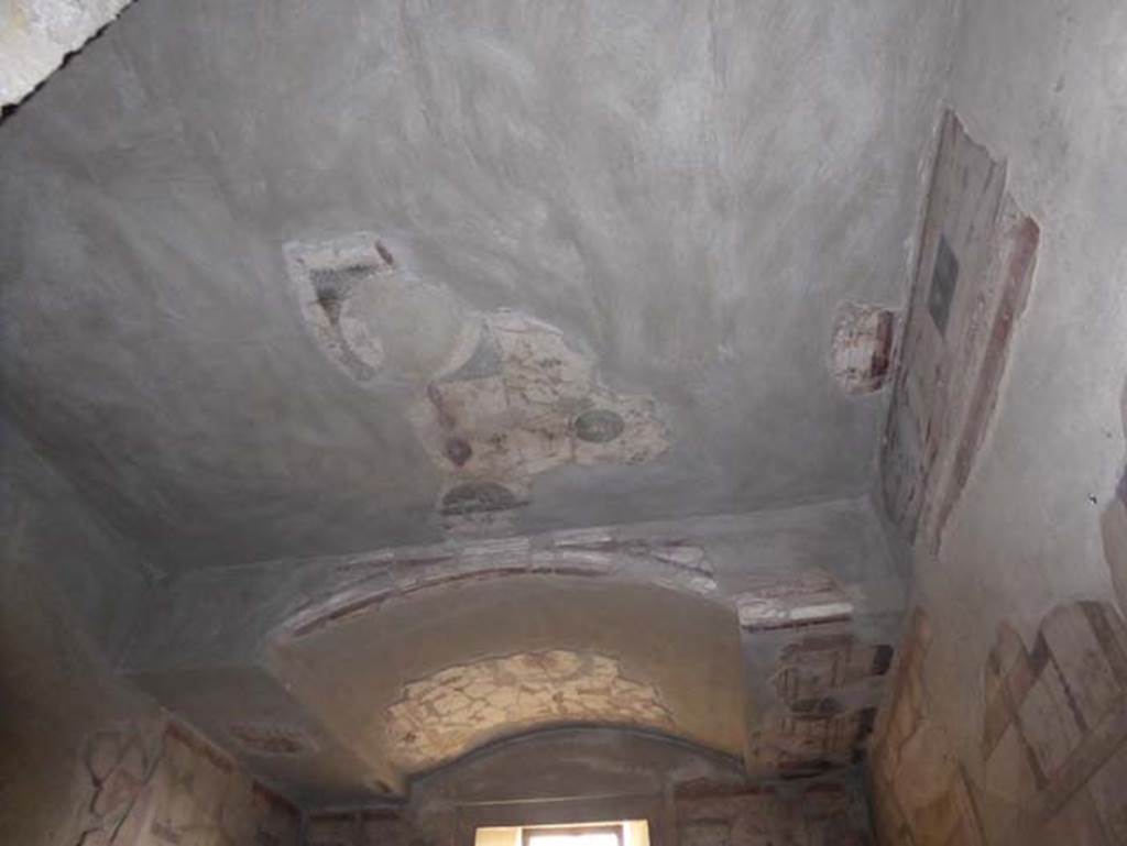 III.11 Herculaneum, October 2014. Room 2, ceiling. Photo courtesy of Michael Binns.