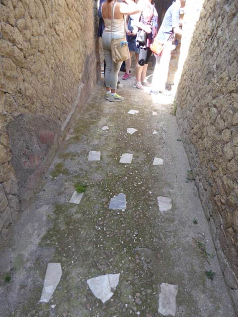 IV.2/1, Herculaneum, September 2016. Looking east along corridor 20 towards room 12,  Photo courtesy of Michael Binns.
