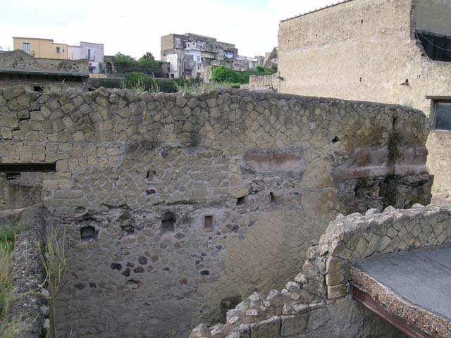 IV.13 Herculaneum, May 2004. Looking towards upper west wall. Photo courtesy of Nicolas Monteix.