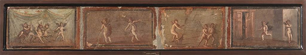 009178 Herculaneum Cupids with chariots