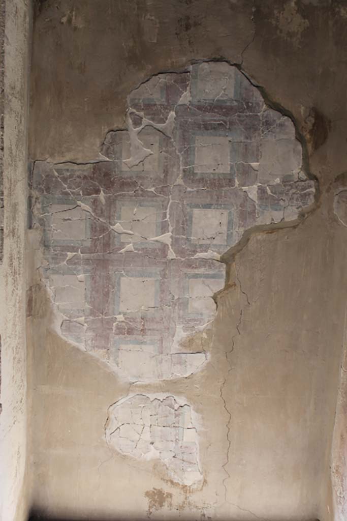 V.1 Herculaneum. March 2014. Detail of entrance corridor ceiling. 
Foto Annette Haug, ERC Grant 681269 DÉCOR.
