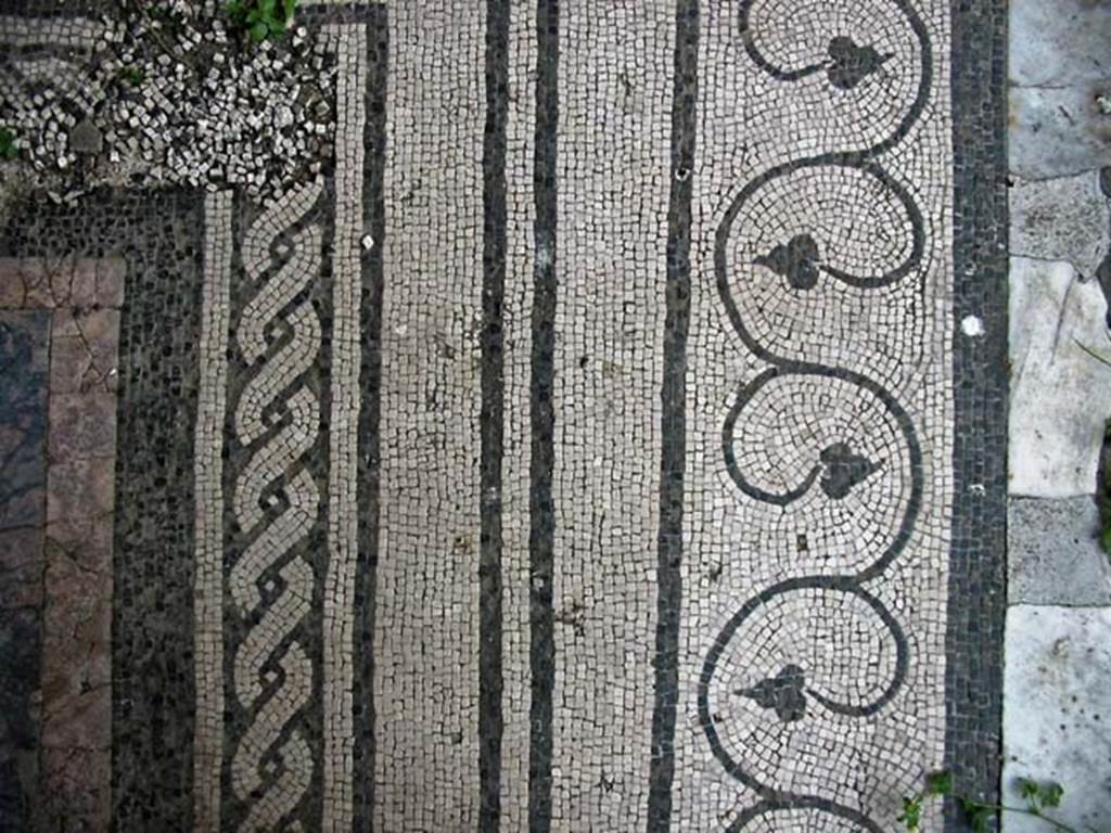 V.15, Herculaneum. May 2003. Tablinum, detail of flooring. Photo courtesy of Nicolas Monteix.