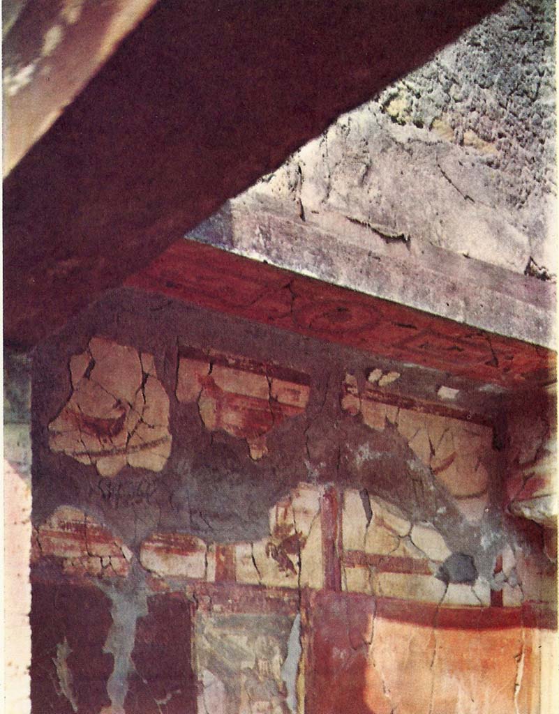VI.17 Herculaneum. Not dated. Room 15, looking towards upper south wall of cubiculum 
