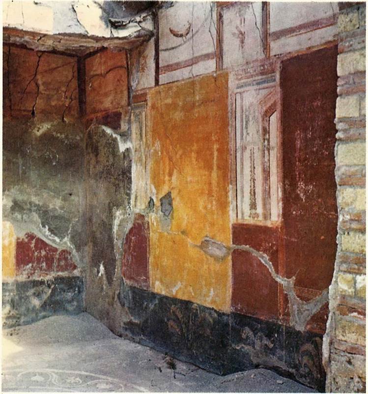 VI.17 Herculaneum. Not dated. Room 15, looking towards north wall of cubiculum. 