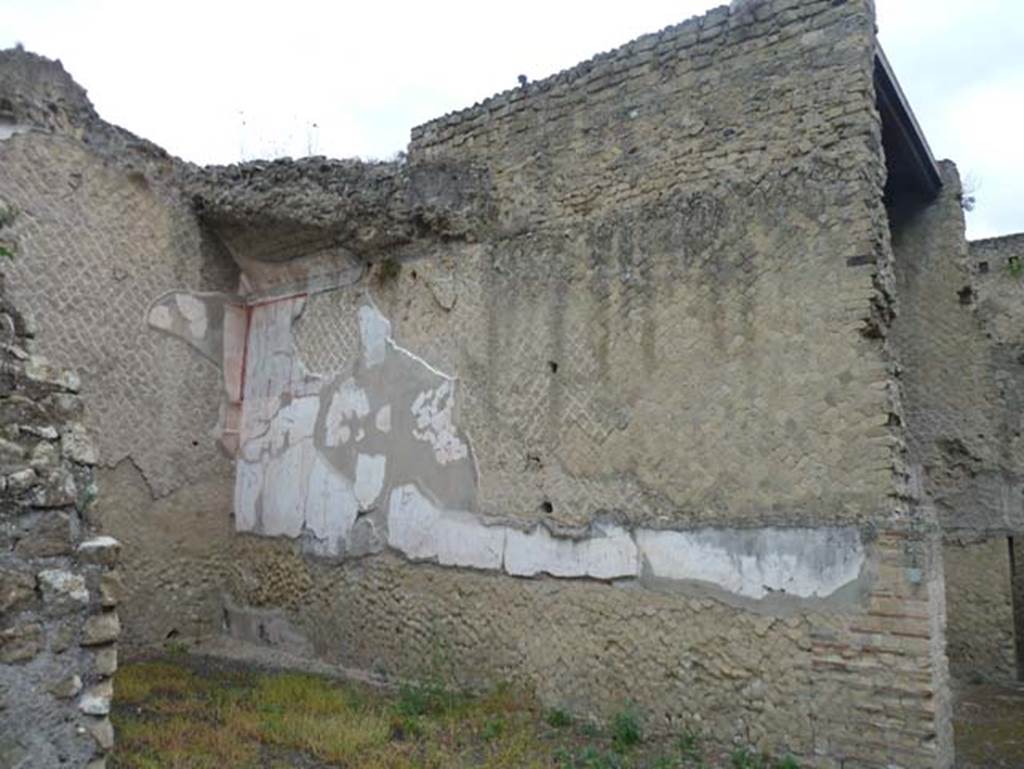 Ins. Orientalis II.4, Herculaneum, September 2015. Remains of a bourbon tunnel.