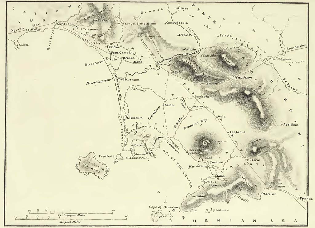 Bay of Naples and Campania 1819