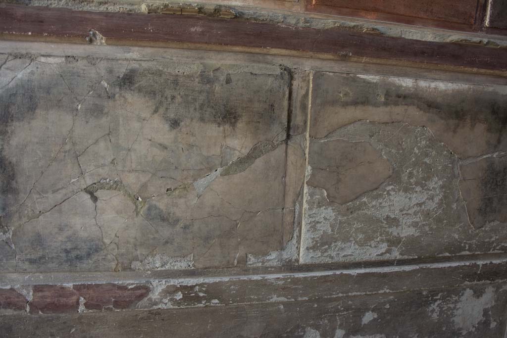 V.1 Herculaneum. March 2019. Detail from lower north wall of entrance corridor.
Foto Annette Haug, ERC Grant 681269 DÉCOR.