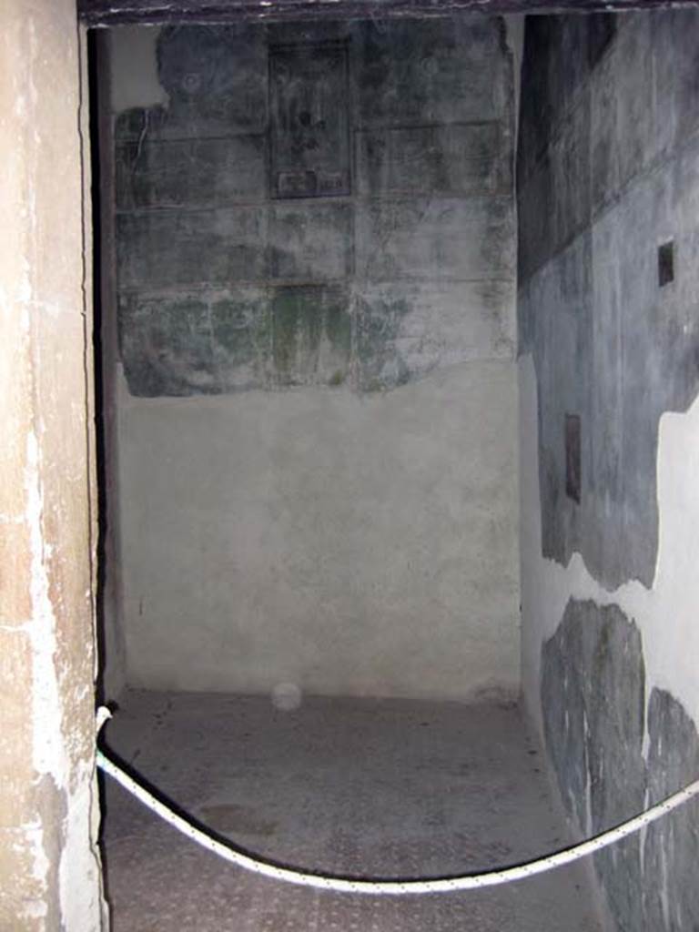 V.1 Herculaneum. June 2011. Looking west through doorway.
Photo courtesy of Sera Baker.